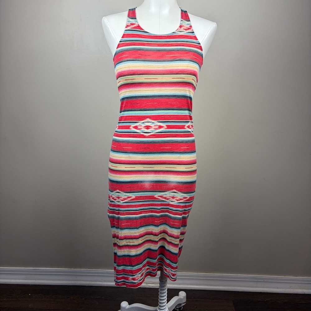 Polo by Ralph Lauren Girls Size S 7 Multicolor Southwestern Aztec Striped Dress